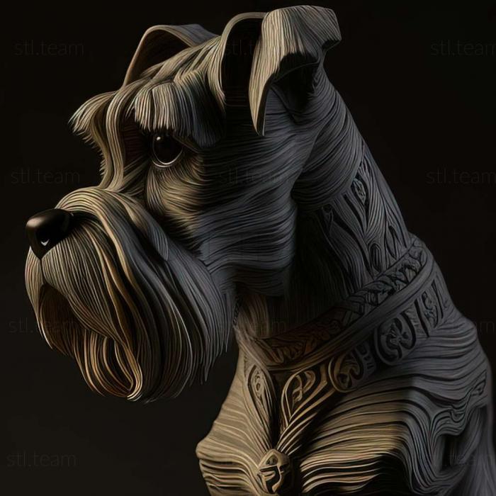 Zwergschnauzer dog